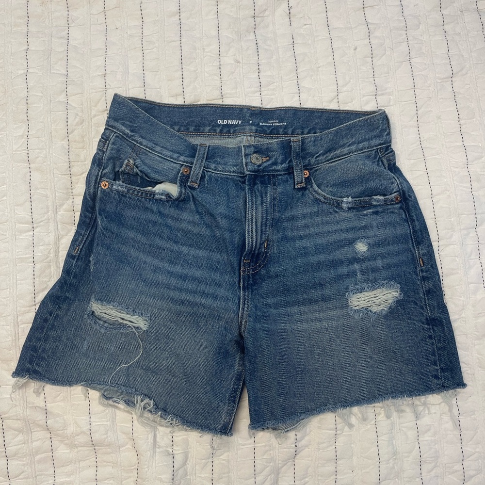 Old Navy Slouchy Straight Shorts